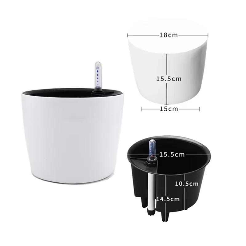 1PC Indoor Plastic Flowerpot S - Aloe Vera Pot review and price