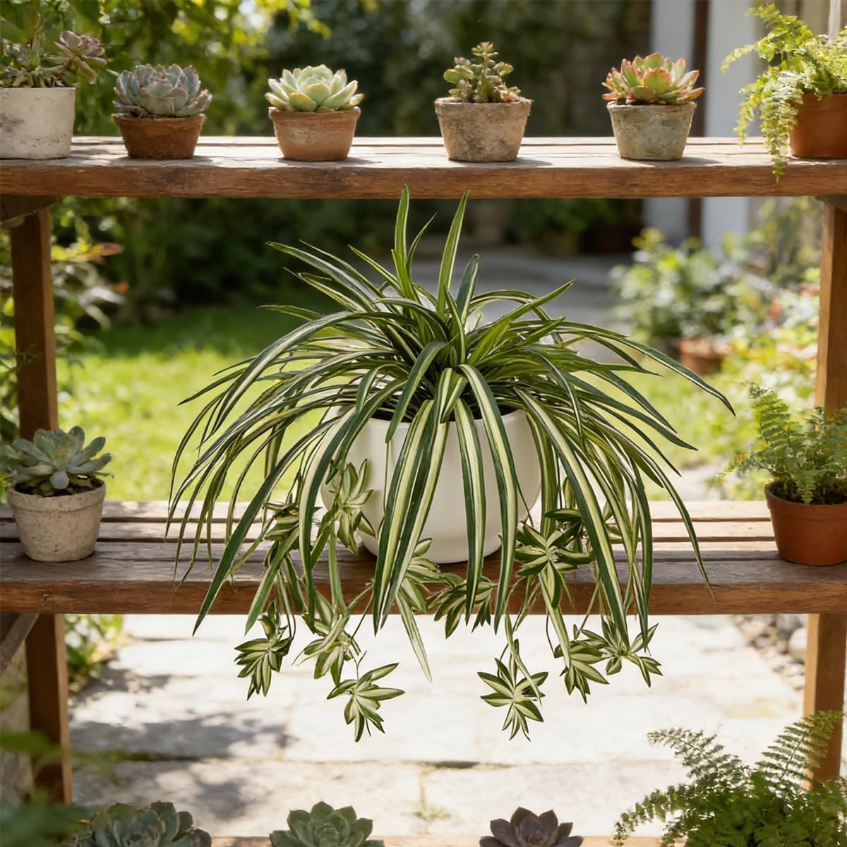 4PCS Artificial Hanging Spider - Spider Plant Hanging review and price